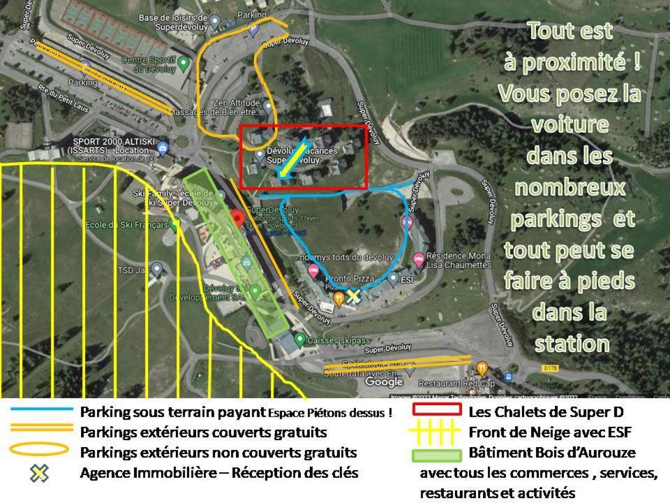 8-10 Personnes Superdevoluy Hautes Alpes Rez De Chaussee Vue Panoramique 3 Apartamento
