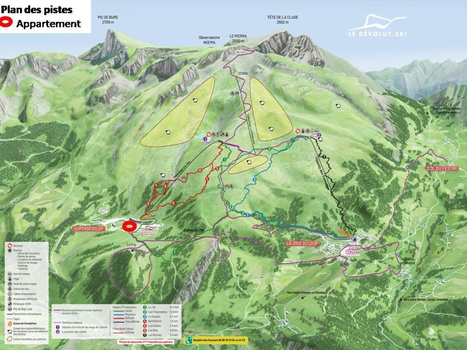 8-10 Personnes Superdevoluy Hautes Alpes Rez De Chaussee Vue Panoramique 3 Le Devoluy